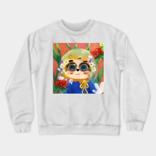 flower bride by jilooo Crewneck Sweatshirt